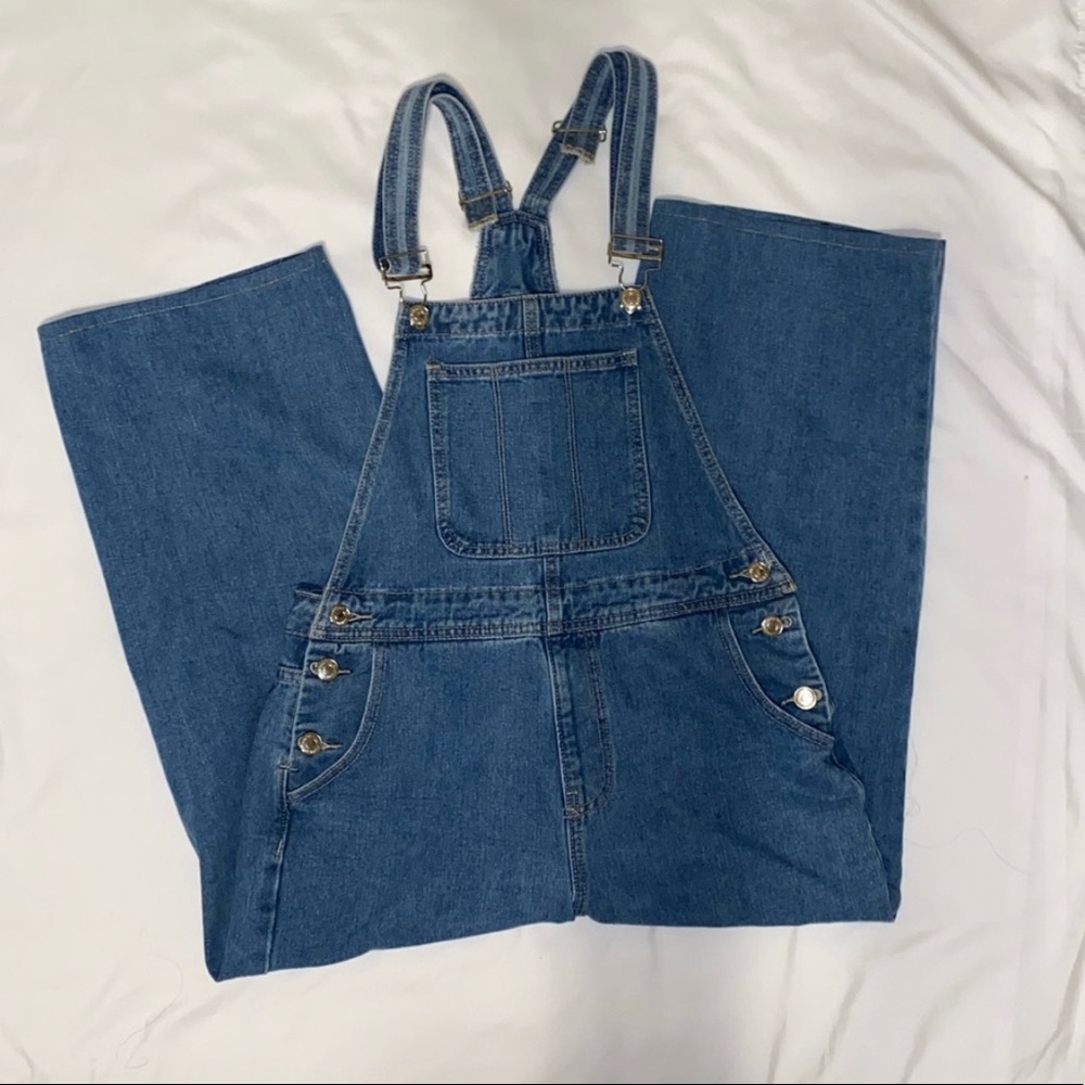 Denim overalls